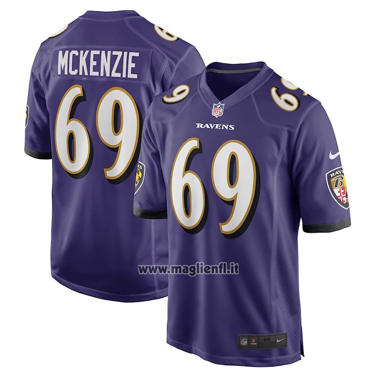 Maglia NFL Game Baltimore Ravens Kahlil Mckenzie Viola